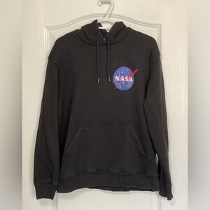 2/$20 NASA Black Hoodie Size L